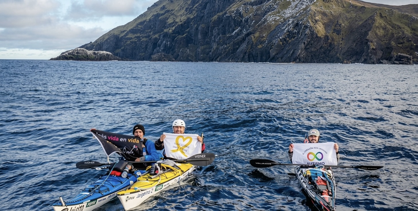 Deporte, conciencia y diversidad: La travesía antártica con un mensaje que busca cambiar miradas