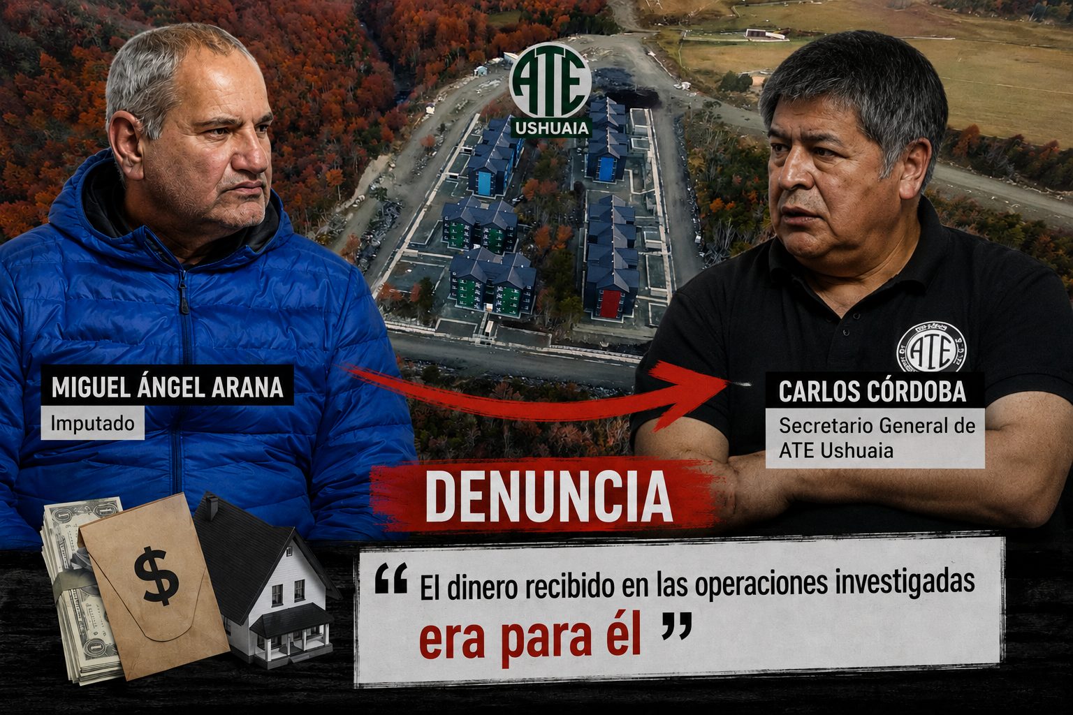 Juicio por viviendas de ATE: Arana acusó a Carlos Córdoba y sembró dudas sobre la muerte de Belbey