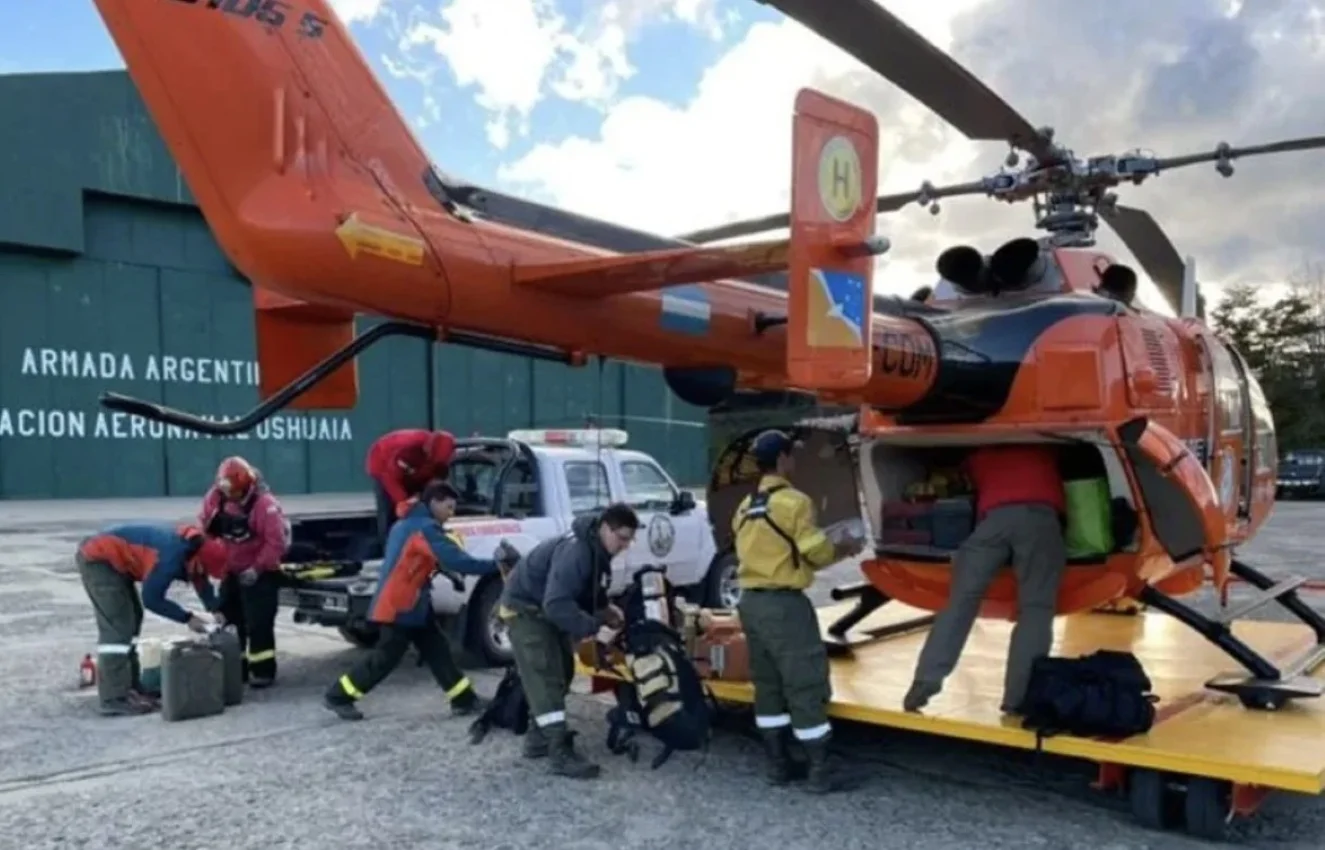 HeliUshuaia: “El helicóptero de la Provincia no aparece cuando se lo necesita”, disparó Valdez
