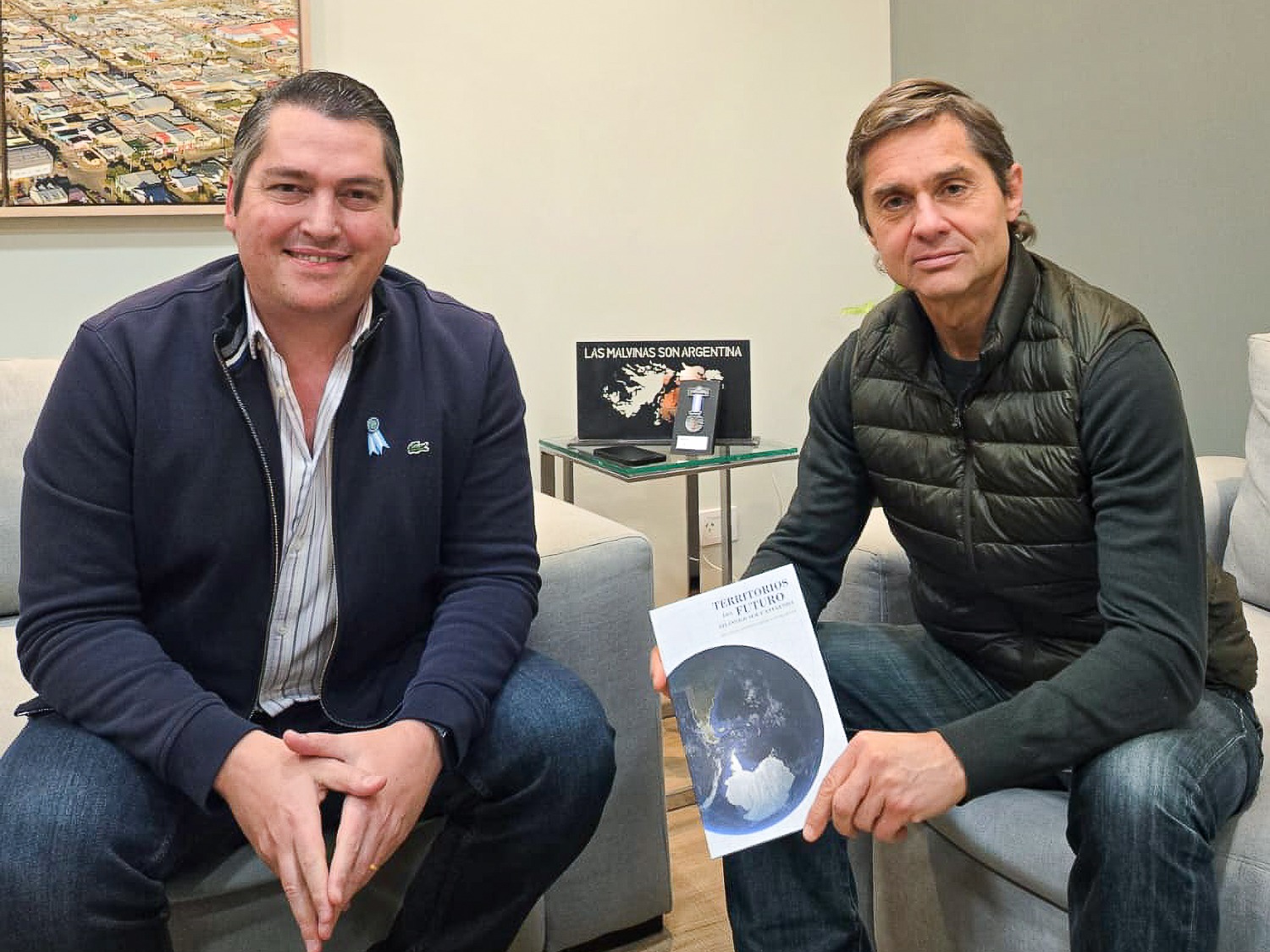 Martín Perez y Federico Sciurano coincidieron en fortalecer el diálogo institucional para dar respuestas a la crisis