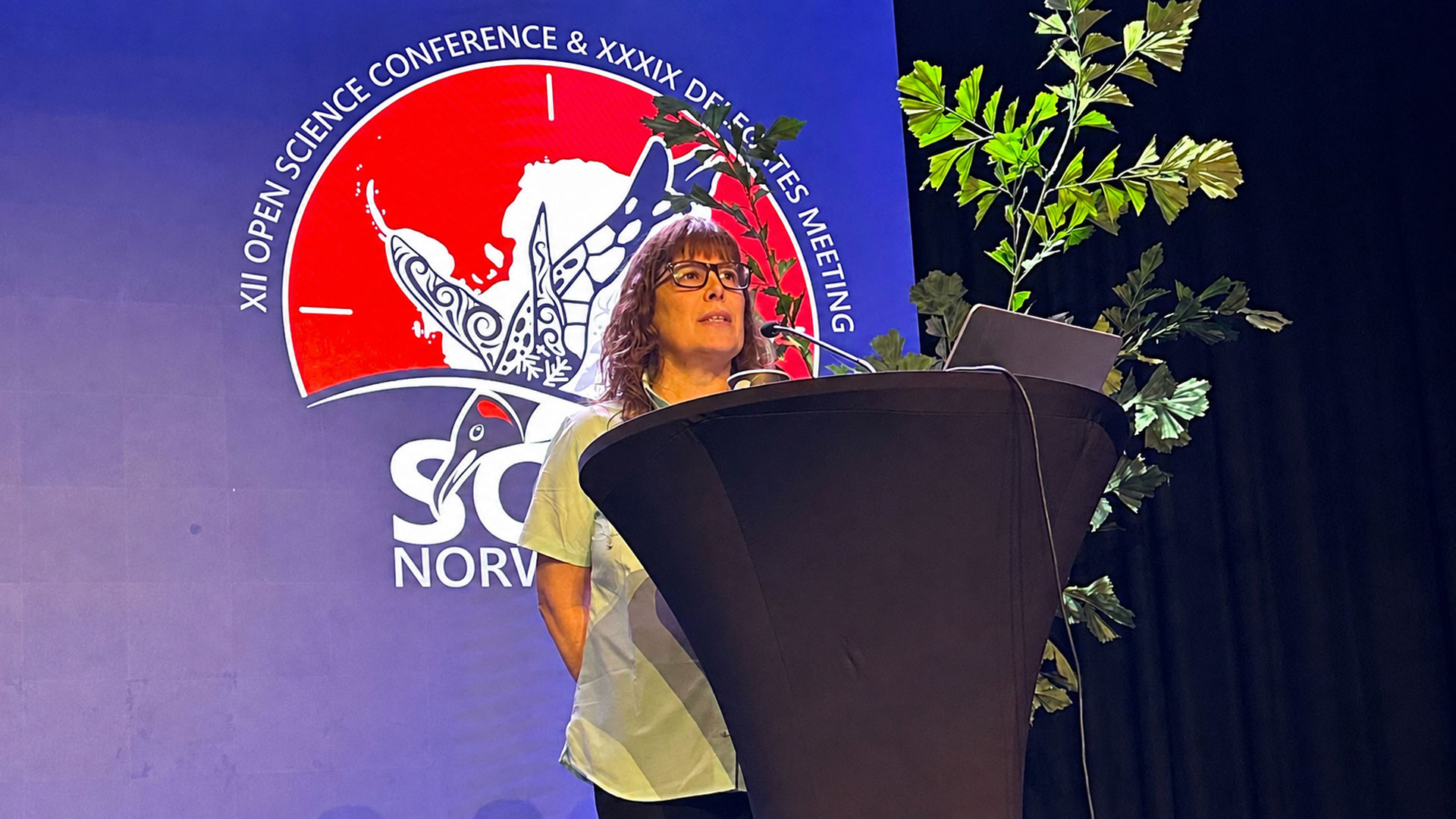 La Dra. Marisol Vereda disertó en la Conferencia Científica del SCAR 2026 en Oslo