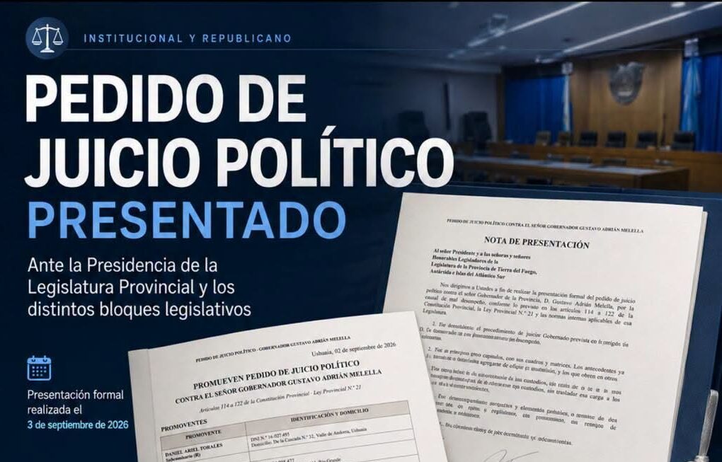 Presentaron un pedido de juicio político contra Melella por la crisis previsional de los retirados territoriales