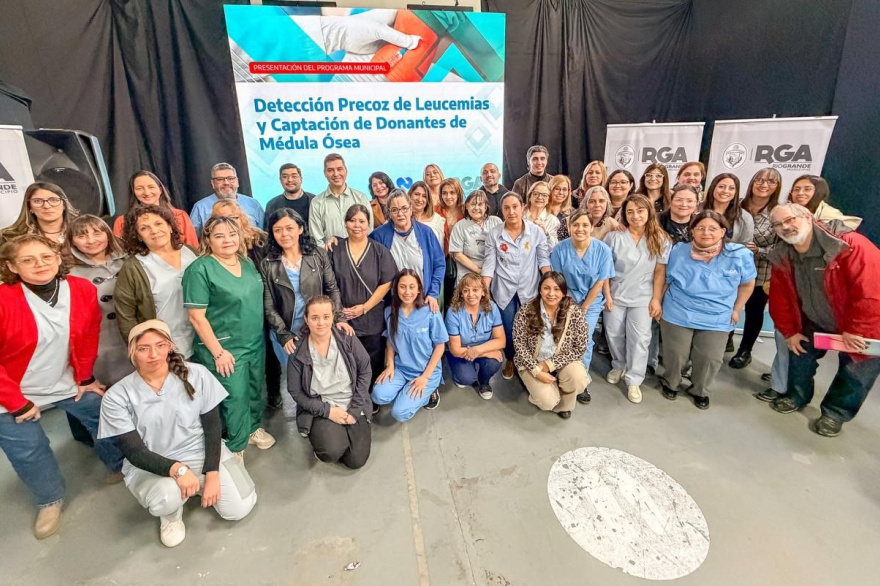 Río Grande lanzó un programa para detectar leucemias y ampliar el registro de donantes de médula ósea