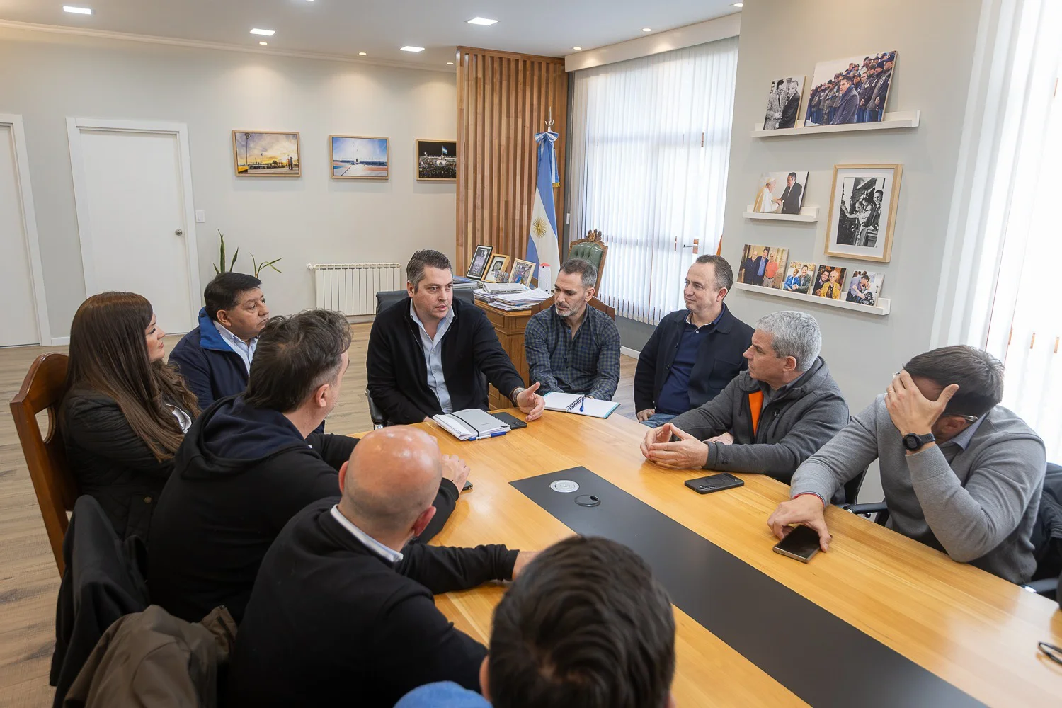 Pérez respaldó la presentación judicial contra la explotación petrolera en Malvinas