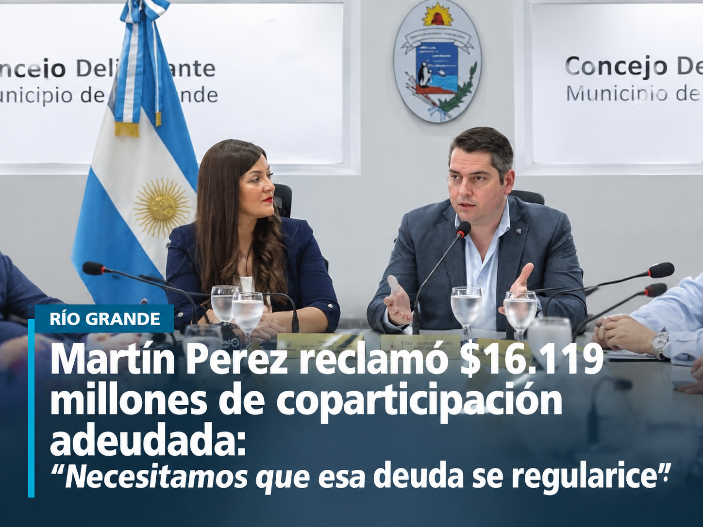 Perez reclamó $16.119 millones de coparticipación: “Necesitamos que esa deuda se regularice”