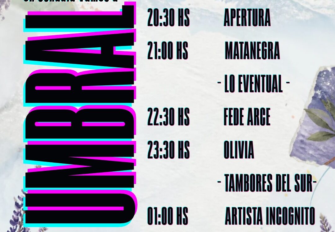 Ushuaia celebra un nuevo aniversario con el evento multicultural «Umbral» en el Centro Cultural ACTUAR