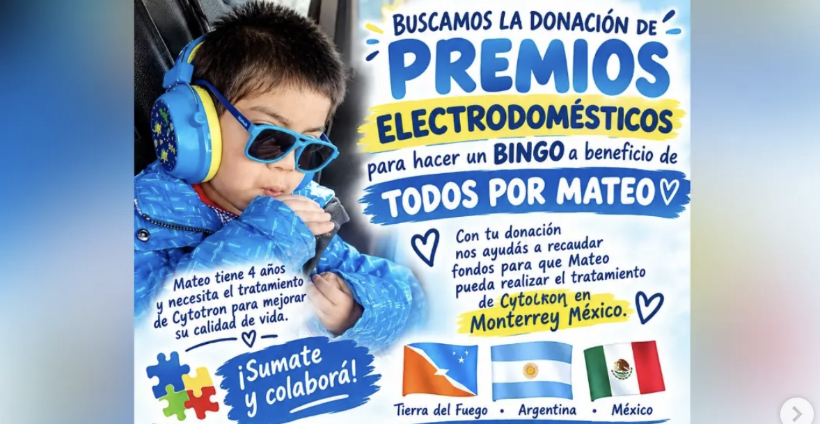 “Mateo va a llegar a México”: la carrera contra el tiempo para reunir los fondos