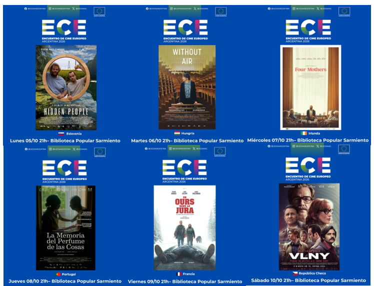 ECE 2026 – Encuentro de cine europeo- Ushuaia